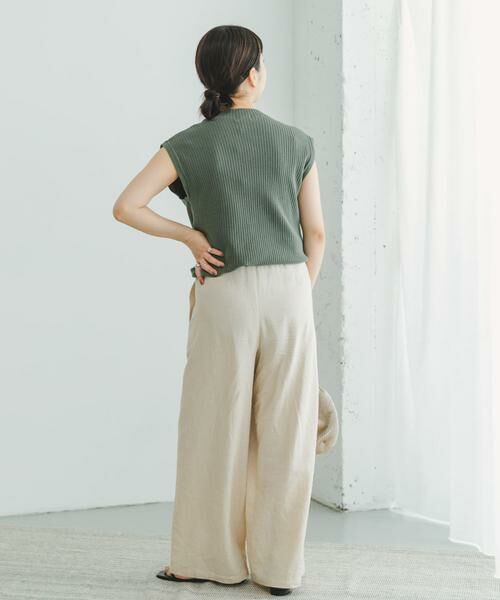 URBAN RESEARCH ITEMS / アーバンリサーチ アイテムズ ニット・セーター | リブハイネックノースリニット | 詳細5