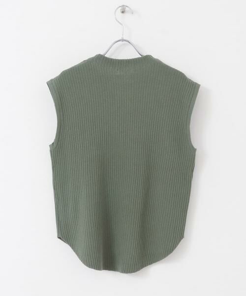 URBAN RESEARCH ITEMS / アーバンリサーチ アイテムズ ニット・セーター | リブハイネックノースリニット | 詳細6