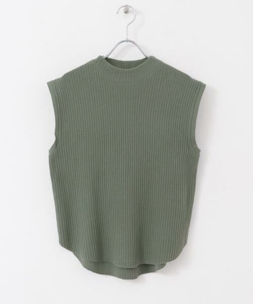 URBAN RESEARCH ITEMS / アーバンリサーチ アイテムズ ニット・セーター | リブハイネックノースリニット | 詳細7