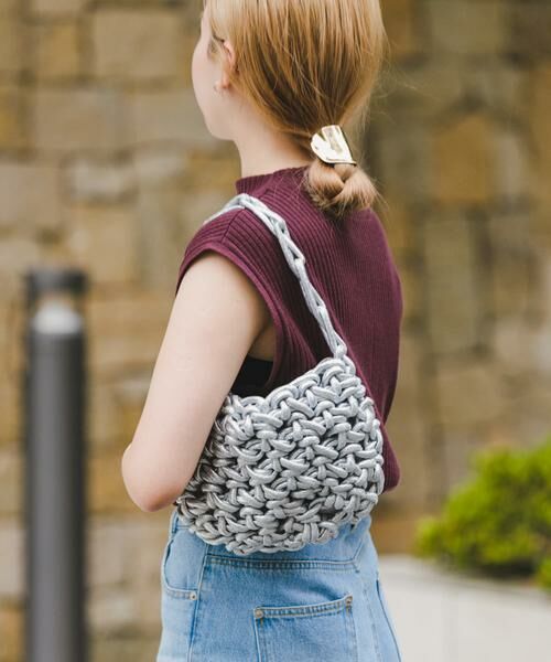 URBAN RESEARCH ITEMS / アーバンリサーチ アイテムズ ニット・セーター | リブハイネックノースリニット | 詳細10