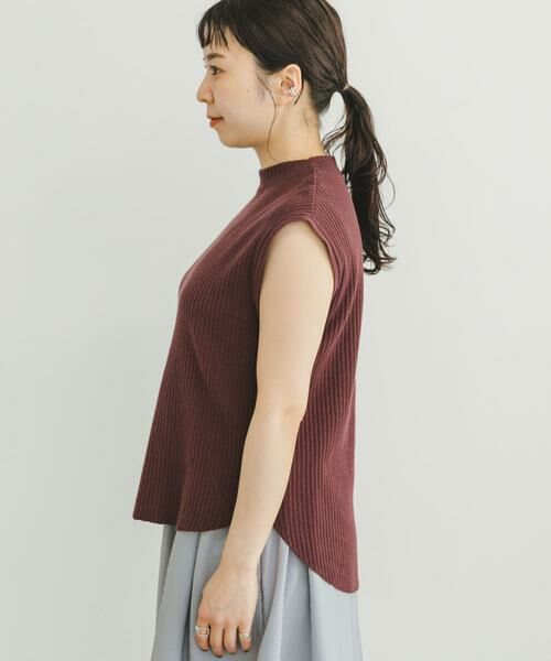 URBAN RESEARCH ITEMS / アーバンリサーチ アイテムズ ニット・セーター | リブハイネックノースリニット | 詳細16