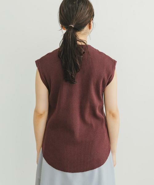 URBAN RESEARCH ITEMS / アーバンリサーチ アイテムズ ニット・セーター | リブハイネックノースリニット | 詳細17