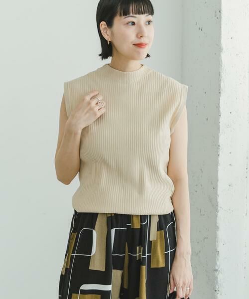 URBAN RESEARCH ITEMS / アーバンリサーチ アイテムズ ニット・セーター | リブハイネックノースリニット | 詳細25