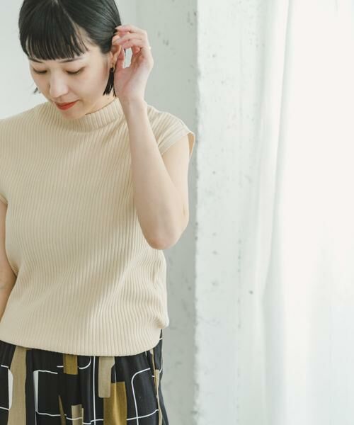 URBAN RESEARCH ITEMS / アーバンリサーチ アイテムズ ニット・セーター | リブハイネックノースリニット | 詳細26