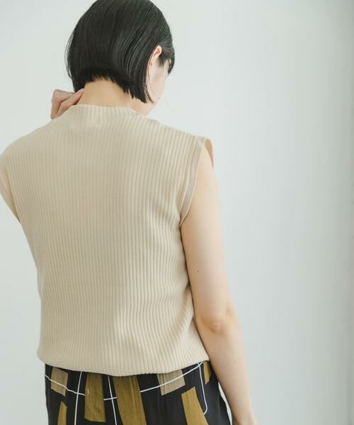 URBAN RESEARCH ITEMS / アーバンリサーチ アイテムズ ニット・セーター | リブハイネックノースリニット | 詳細27