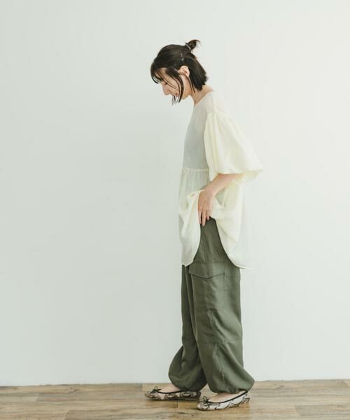 URBAN RESEARCH ITEMS / アーバンリサーチ アイテムズ シャツ・ブラウス | シアーティアードブラウス | 詳細7