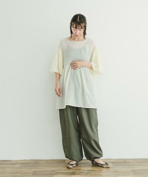 URBAN RESEARCH ITEMS / アーバンリサーチ アイテムズ シャツ・ブラウス | シアーティアードブラウス | 詳細8