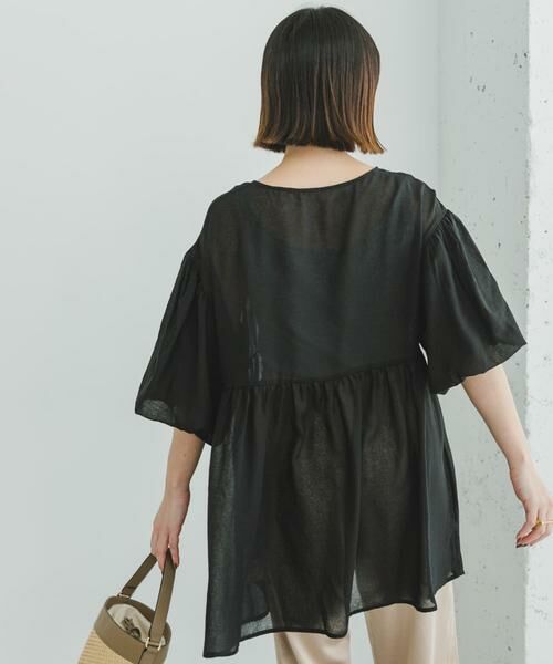 URBAN RESEARCH ITEMS / アーバンリサーチ アイテムズ シャツ・ブラウス | シアーティアードブラウス | 詳細25