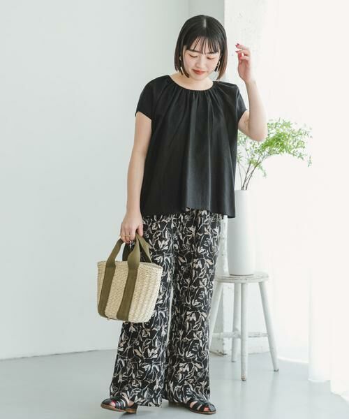 URBAN RESEARCH ITEMS / アーバンリサーチ アイテムズ シャツ・ブラウス | 『セットアップ対応』『洗濯可』リネンレーヨンギャザーブラウス | 詳細13