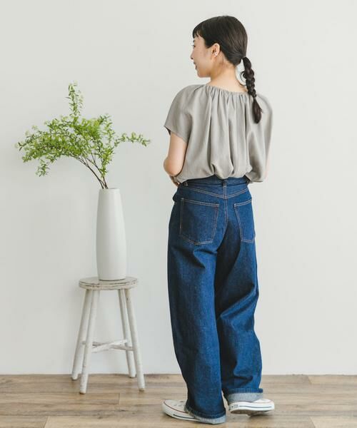 URBAN RESEARCH ITEMS / アーバンリサーチ アイテムズ シャツ・ブラウス | 『セットアップ対応』『洗濯可』リネンレーヨンギャザーブラウス | 詳細25