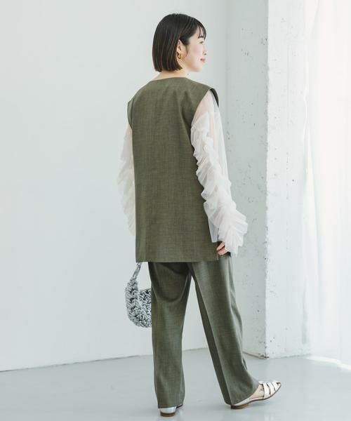 URBAN RESEARCH ITEMS / アーバンリサーチ アイテムズ その他トップス | チュールフリルビッグトップス | 詳細6