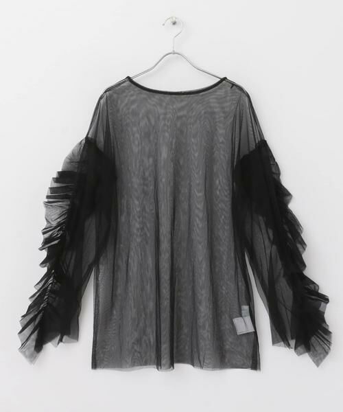 URBAN RESEARCH ITEMS / アーバンリサーチ アイテムズ その他トップス | チュールフリルビッグトップス | 詳細19