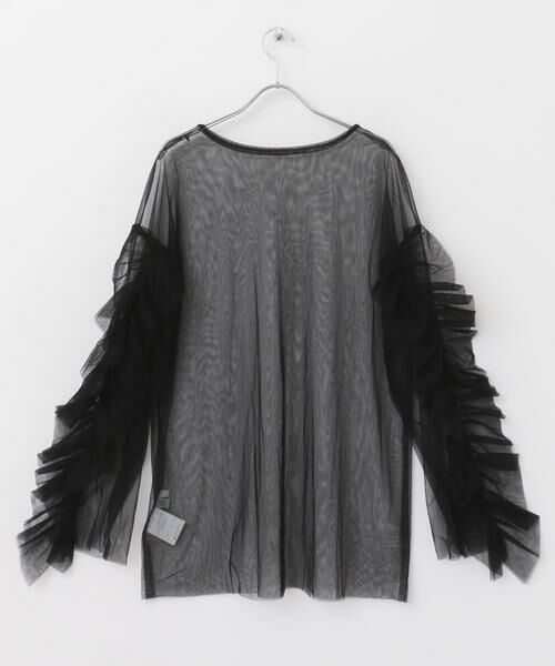URBAN RESEARCH ITEMS / アーバンリサーチ アイテムズ その他トップス | チュールフリルビッグトップス | 詳細20