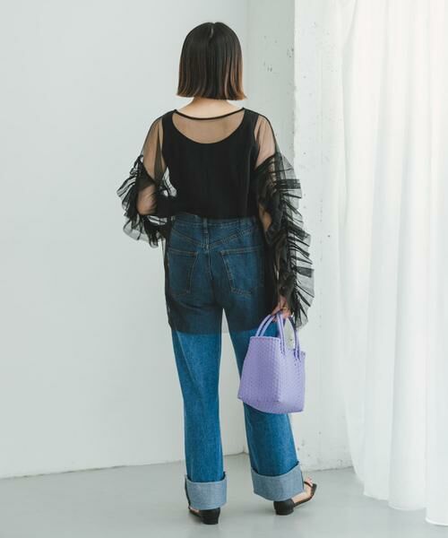 URBAN RESEARCH ITEMS / アーバンリサーチ アイテムズ その他トップス | チュールフリルビッグトップス | 詳細12