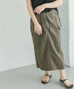URBAN RESEARCH ITEMS / アーバンリサーチ アイテムズ スカート | ナイロンカーゴタイトスカート