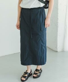 URBAN RESEARCH ITEMS / アーバンリサーチ アイテムズ スカート | ナイロンカーゴタイトスカート