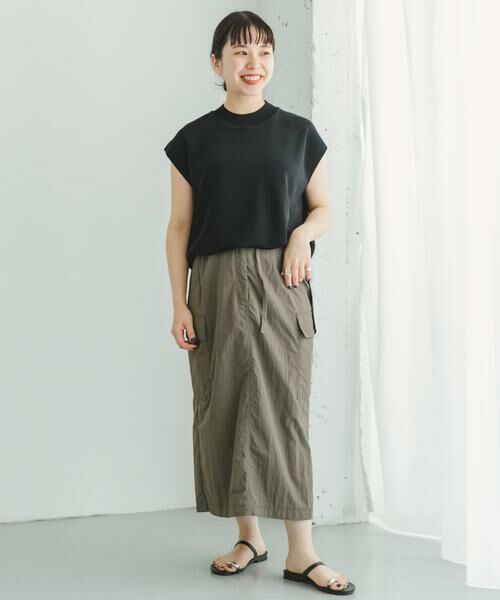 URBAN RESEARCH ITEMS / アーバンリサーチ アイテムズ スカート | ナイロンカーゴタイトスカート | 詳細5