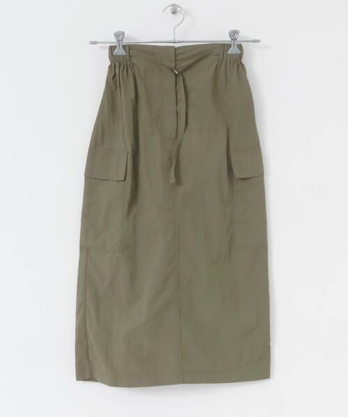URBAN RESEARCH ITEMS / アーバンリサーチ アイテムズ スカート | ナイロンカーゴタイトスカート | 詳細8