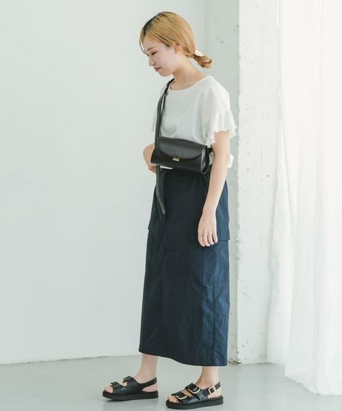 URBAN RESEARCH ITEMS / アーバンリサーチ アイテムズ スカート | ナイロンカーゴタイトスカート | 詳細14