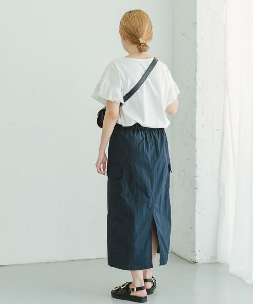 URBAN RESEARCH ITEMS / アーバンリサーチ アイテムズ スカート | ナイロンカーゴタイトスカート | 詳細15