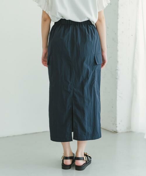 URBAN RESEARCH ITEMS / アーバンリサーチ アイテムズ スカート | ナイロンカーゴタイトスカート | 詳細18