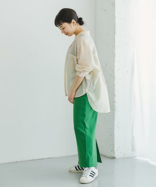 URBAN RESEARCH ITEMS / アーバンリサーチ アイテムズ スカート | リブロングスカート | 詳細3