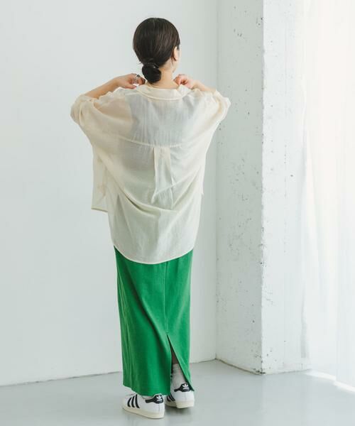 URBAN RESEARCH ITEMS / アーバンリサーチ アイテムズ スカート | リブロングスカート | 詳細4