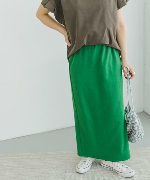 URBAN RESEARCH ITEMS / アーバンリサーチ アイテムズ スカート | リブロングスカート | 詳細5