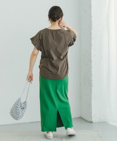 URBAN RESEARCH ITEMS / アーバンリサーチ アイテムズ スカート | リブロングスカート | 詳細8