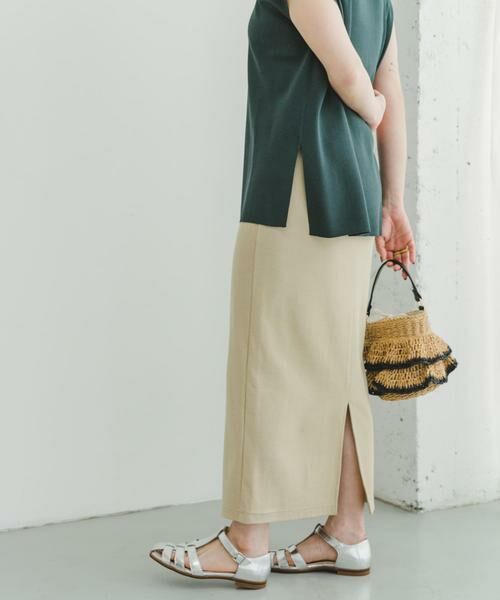 URBAN RESEARCH ITEMS / アーバンリサーチ アイテムズ スカート | リブロングスカート | 詳細24