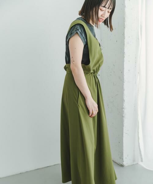 URBAN RESEARCH ITEMS / アーバンリサーチ アイテムズ ワンピース | ストレッチジャンパースカート | 詳細3