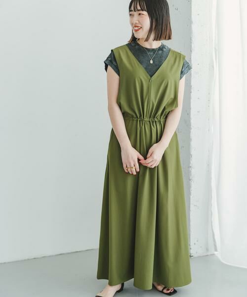 URBAN RESEARCH ITEMS / アーバンリサーチ アイテムズ ワンピース | ストレッチジャンパースカート | 詳細5