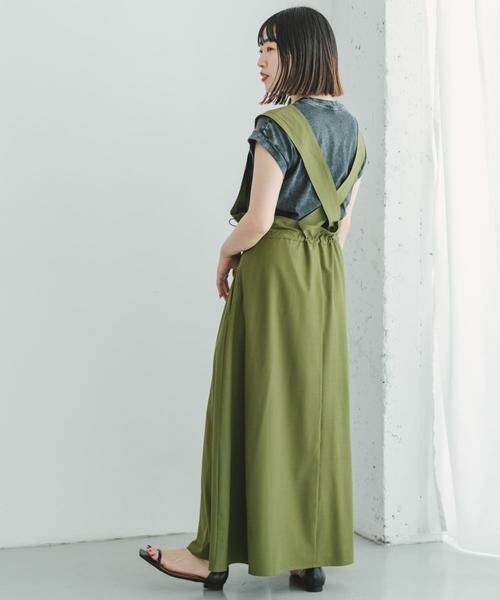 URBAN RESEARCH ITEMS / アーバンリサーチ アイテムズ ワンピース | ストレッチジャンパースカート | 詳細6