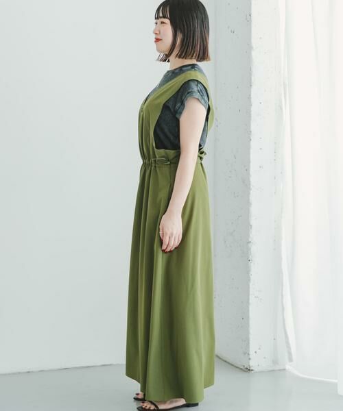 URBAN RESEARCH ITEMS / アーバンリサーチ アイテムズ ワンピース | ストレッチジャンパースカート | 詳細8