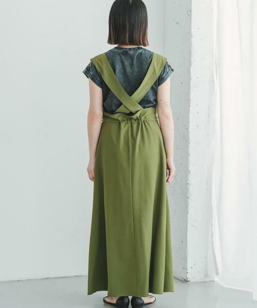 URBAN RESEARCH ITEMS / アーバンリサーチ アイテムズ ワンピース | ストレッチジャンパースカート | 詳細9