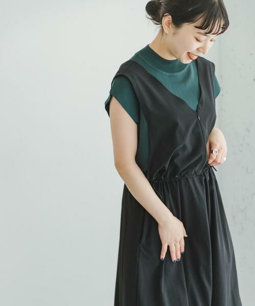 URBAN RESEARCH ITEMS / アーバンリサーチ アイテムズ ワンピース | ストレッチジャンパースカート | 詳細16