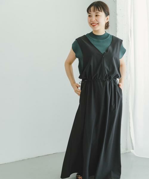 URBAN RESEARCH ITEMS / アーバンリサーチ アイテムズ ワンピース | ストレッチジャンパースカート | 詳細19