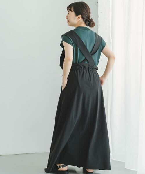 URBAN RESEARCH ITEMS / アーバンリサーチ アイテムズ ワンピース | ストレッチジャンパースカート | 詳細21