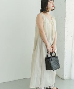 URBAN RESEARCH ITEMS / アーバンリサーチ アイテムズ ワンピース | ペーパータッチギャザーワンピース