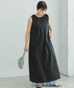 URBAN RESEARCH ITEMS / アーバンリサーチ アイテムズ ワンピース | ペーパータッチギャザーワンピース