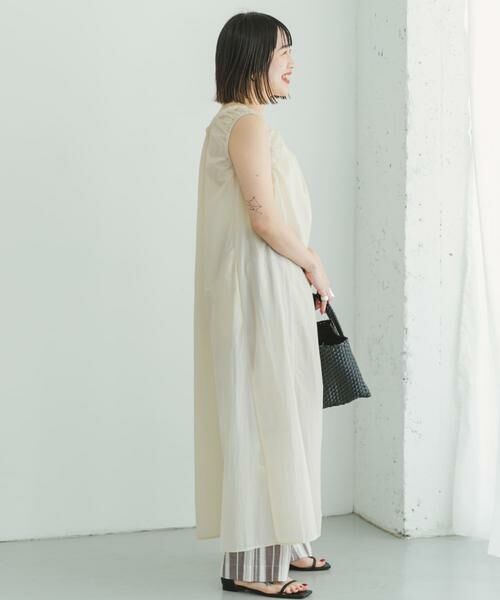 URBAN RESEARCH ITEMS / アーバンリサーチ アイテムズ ワンピース | ペーパータッチギャザーワンピース | 詳細2