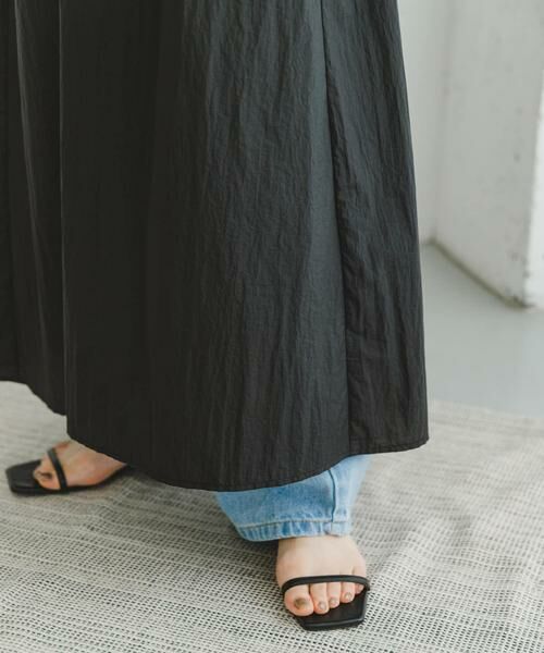 URBAN RESEARCH ITEMS / アーバンリサーチ アイテムズ ワンピース | ペーパータッチギャザーワンピース | 詳細24