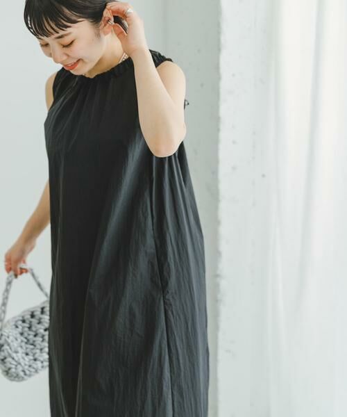 URBAN RESEARCH ITEMS / アーバンリサーチ アイテムズ ワンピース | ペーパータッチギャザーワンピース | 詳細17