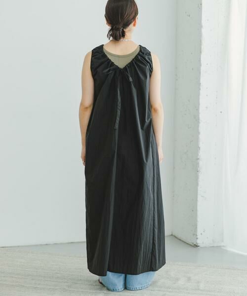 URBAN RESEARCH ITEMS / アーバンリサーチ アイテムズ ワンピース | ペーパータッチギャザーワンピース | 詳細21