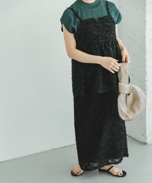 URBAN RESEARCH ITEMS / アーバンリサーチ アイテムズ セットアップ | フェザーフリンジキャミソール×スカートセット | 詳細13