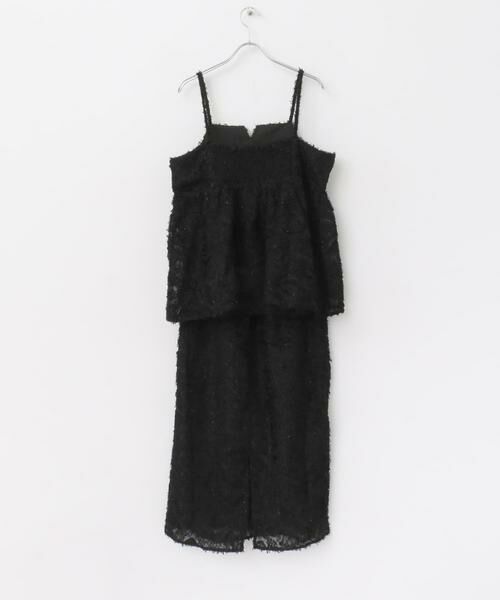 URBAN RESEARCH ITEMS / アーバンリサーチ アイテムズ セットアップ | フェザーフリンジキャミソール×スカートセット | 詳細19
