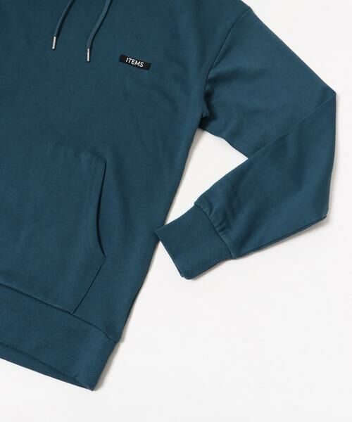 URBAN RESEARCH ITEMS / アーバンリサーチ アイテムズ パーカー | 『XLサイズあり』シリコーンワッペン スウェット プルオーバーパーカー | 詳細10