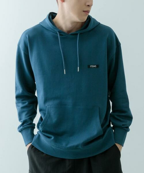 URBAN RESEARCH ITEMS / アーバンリサーチ アイテムズ パーカー | 『XLサイズあり』シリコーンワッペン スウェット プルオーバーパーカー | 詳細2