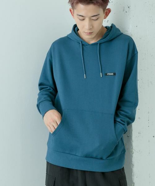 URBAN RESEARCH ITEMS / アーバンリサーチ アイテムズ パーカー | 『XLサイズあり』シリコーンワッペン スウェット プルオーバーパーカー | 詳細3