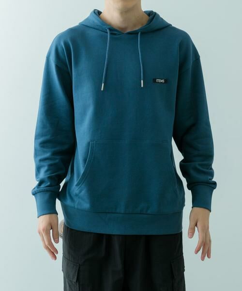 URBAN RESEARCH ITEMS / アーバンリサーチ アイテムズ パーカー | 『XLサイズあり』シリコーンワッペン スウェット プルオーバーパーカー | 詳細5